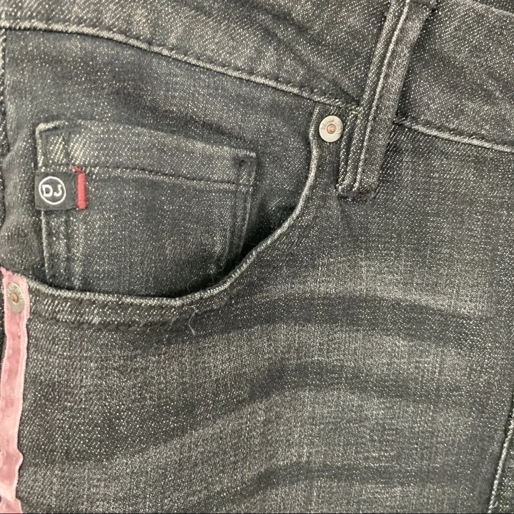 Dear John‎ Slightly Fades Black High Waisted Skinny Jeans Size 26